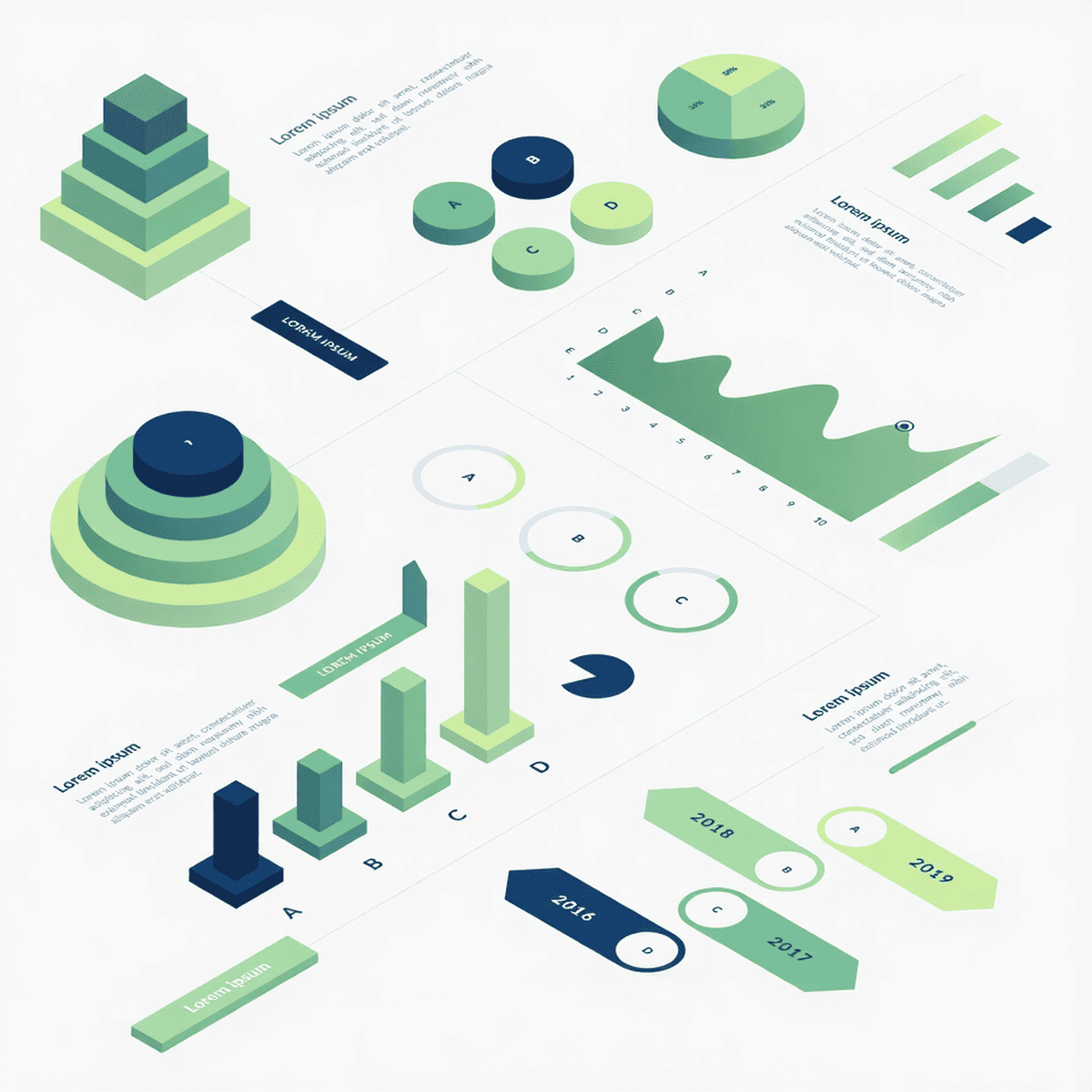 Isometric Infographic